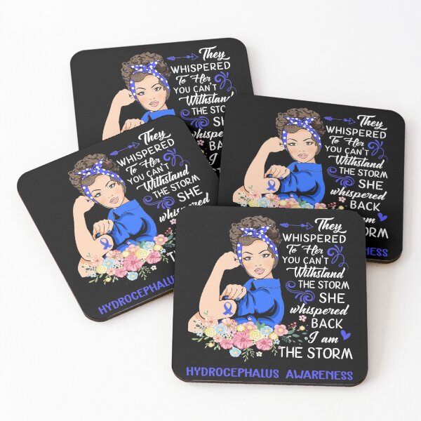 Item preview, I Am The Storm Hydrocephalus Awareness designed and sold by Brad-FI.