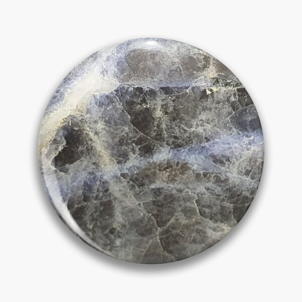 Item preview, Blue white lattice Sodalite stone. Close up geology photography designed and sold by empowercrystals.