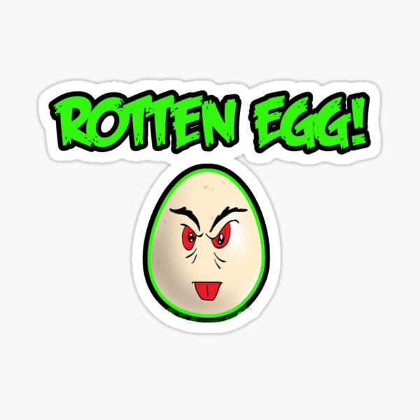 Rotten Egg Sticker for Sale by drawforpun