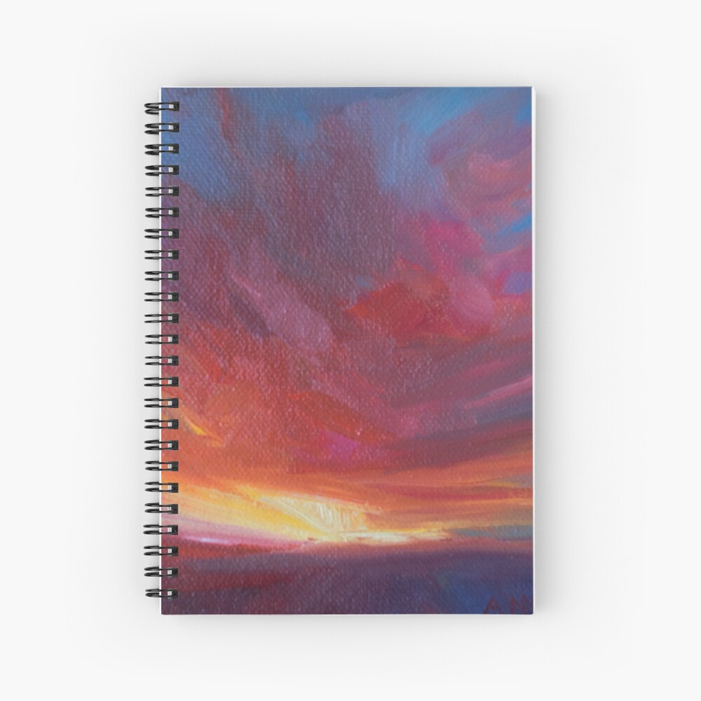 Northern Skies Spiral Notebook