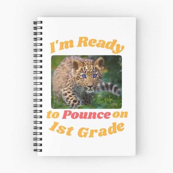 Item preview, I'm ready to pounce on 1st Grade designed and sold by HazardPaay.