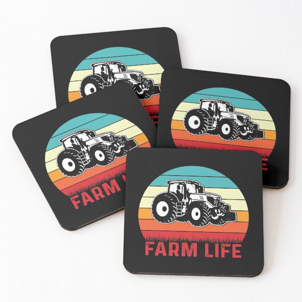 Item preview, Tractor agrícola Farm Life Retro Vintage designed and sold by TeesMii.