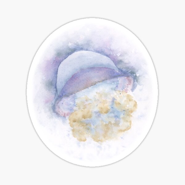 Watercolor Jellyfish at the Chicago Aquarium Sticker