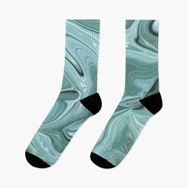 Item preview, Modern abstract blue random marble effect designed and sold by Graphics By Craig.