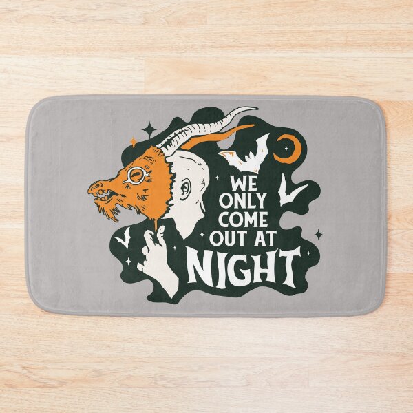 Item preview, Creepy Halloween Goat Mask // We Only Come Out at Night designed and sold by SLAG-Creative.