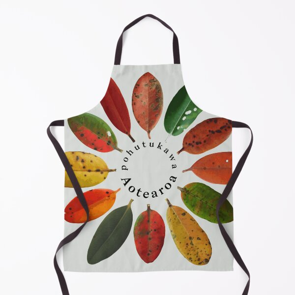 Item preview, Pohutukawa Leaf Wreath - Aotearoa (celebration of diversity, unity, strength) designed and sold by MHen.