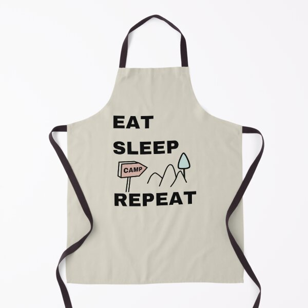 Item preview, Eat Sleep Camp Repeat - Camping Hobby designed and sold by ViewerEqualsPhoton.