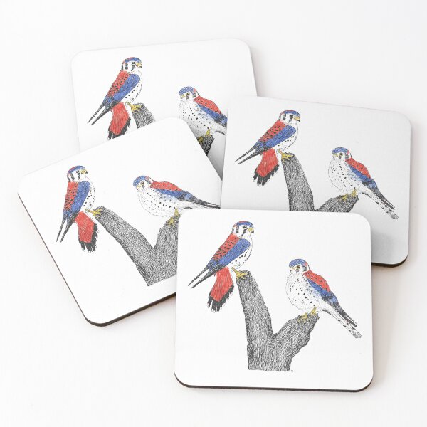 Item preview, American Kestrels designed and sold by obirdleyart.