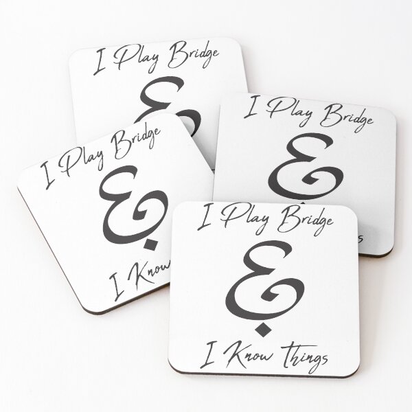Item preview, I Play Bridge and I Know Things designed and sold by KElife.