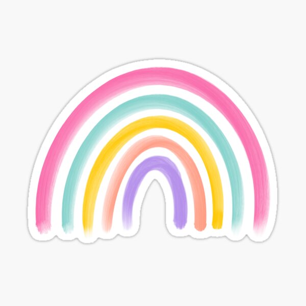 Bright & Fun Rainbow Sticker