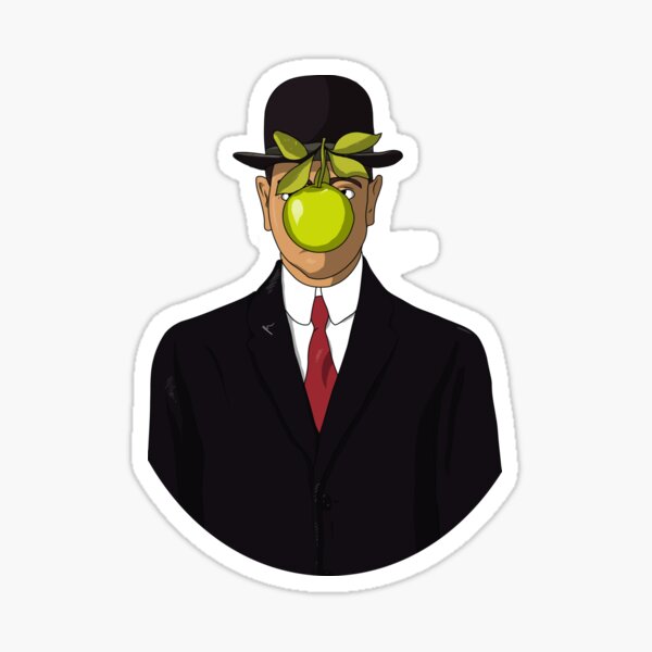 The Son of Man Sticker