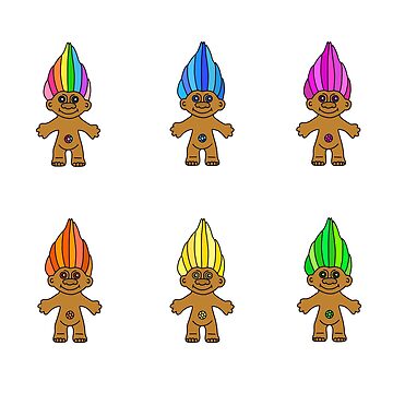 Artwork thumbnail, Vintage Trolls Pack by EclipseInFlames