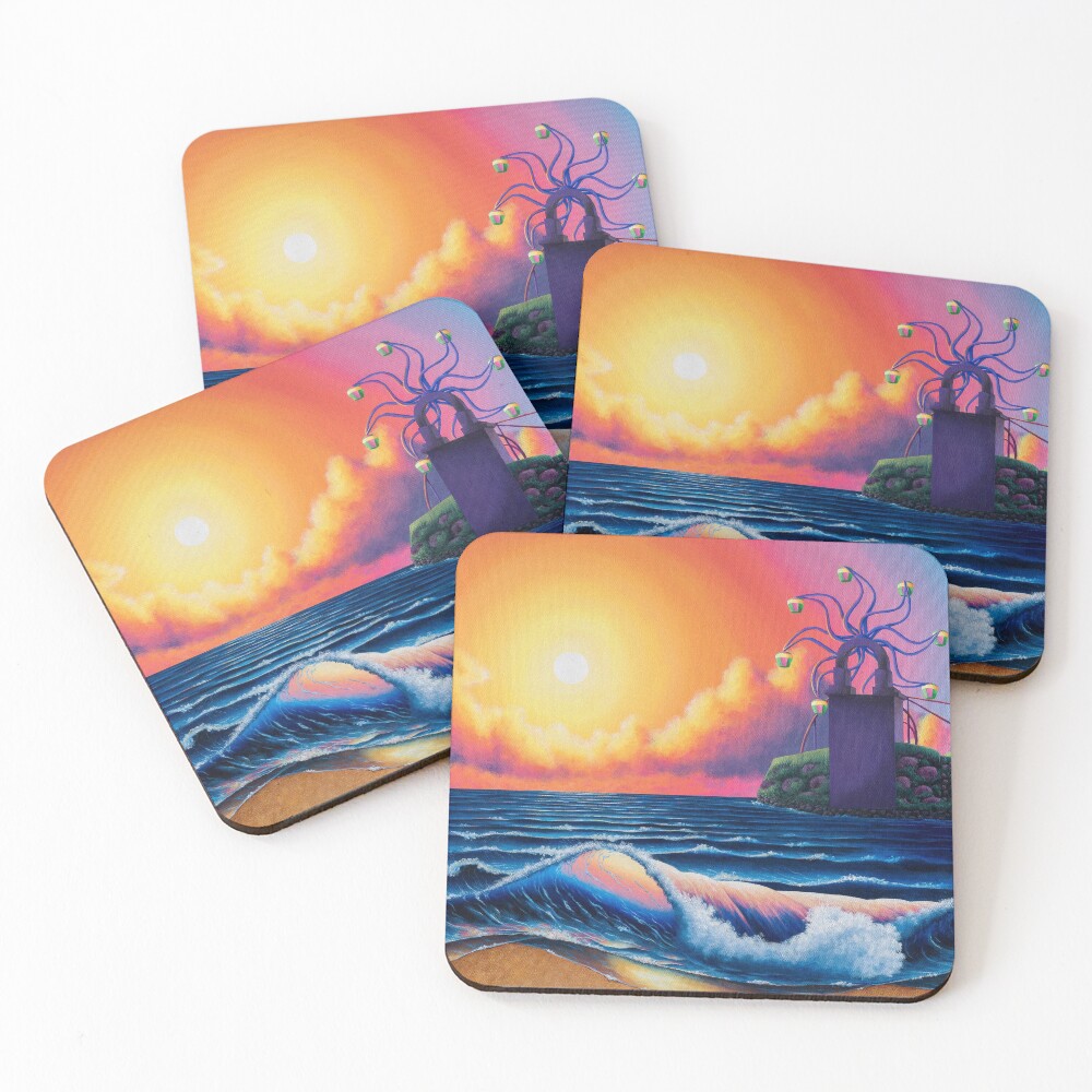 Sirena Beach Coasters (Set of 4)