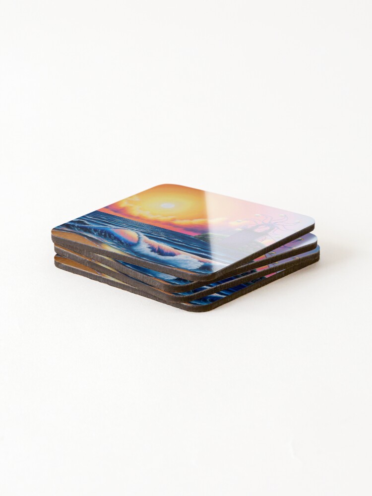 Alternate view of Sirena Beach Coasters (Set of 4)