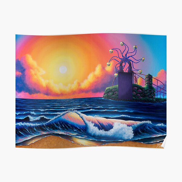 Sirena Beach Poster