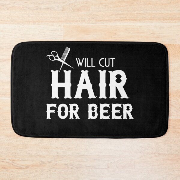 Item preview, Will cut hair for beer designed and sold by Cattigal.