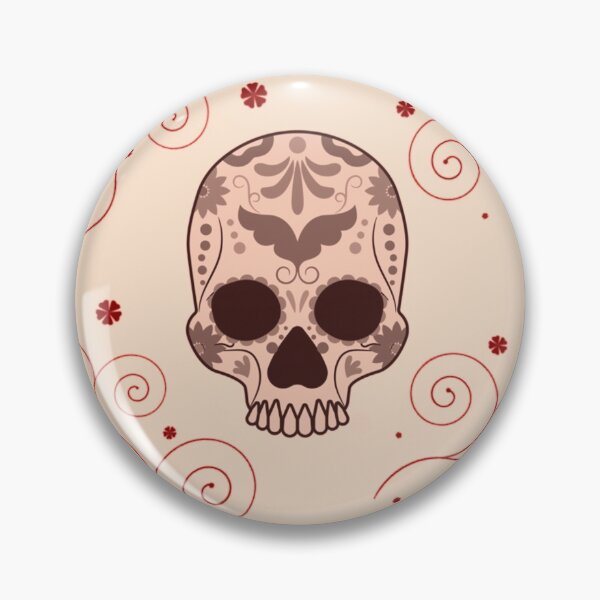 Item preview,  Cute Sugar Skull Pattern designed and sold by Gothic Fantasy.