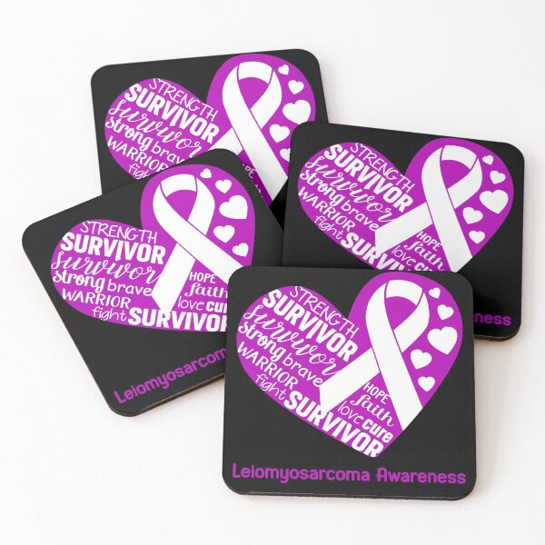 Item preview, Leiomyosarcoma Heart Support Leiomyosarcoma Warrior Fighting designed and sold by GennieShop.