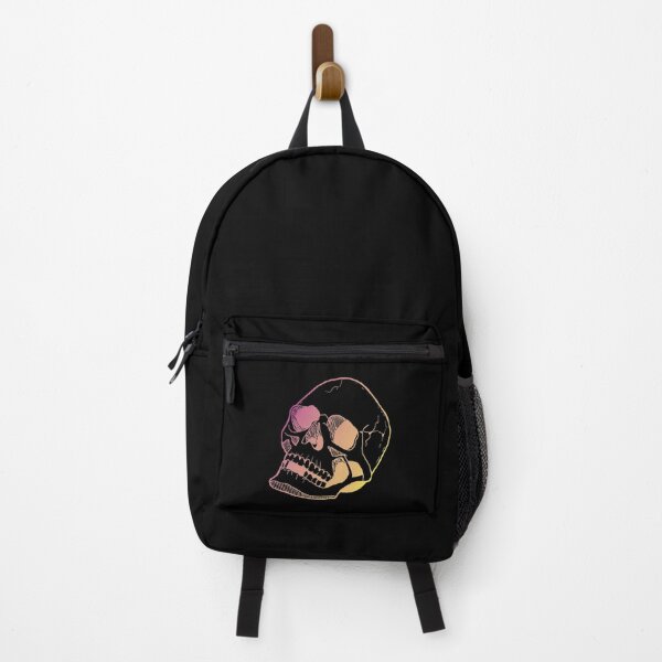 Item preview, Pink and Yellow Gradient Skull designed and sold by Joanne Lesk.