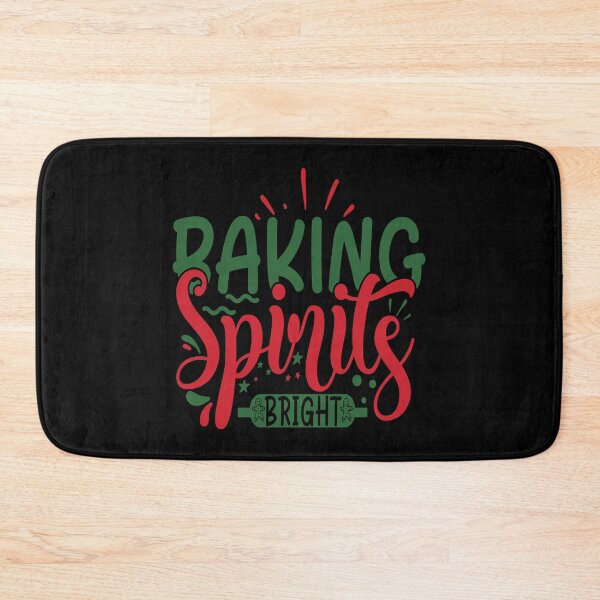 Item preview, Christmas Eve Merry Christmas Xmas- Baking Spirits Bright designed and sold by HDPrinting.