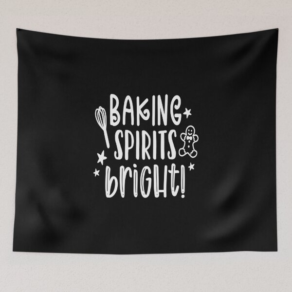 Item preview, Christmas Eve Merry Christmas Xmas- Baking Sprits Bright designed and sold by HDPrinting.