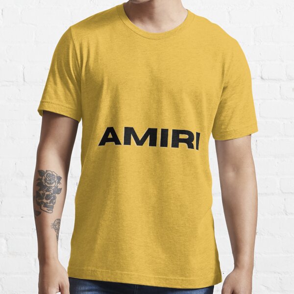 amiri t shirt price Essential T-Shirt for Sale by sarashop22