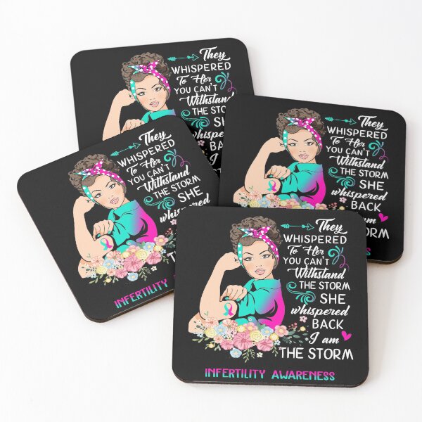 Item preview, I Am The Storm Infertility Awareness designed and sold by Brad-FI.