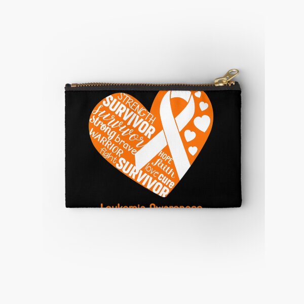 Item preview, Leukemia Heart Support Leukemia Warrior Fighting designed and sold by GennieShop.