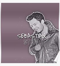 Sebastian Stan design Poster