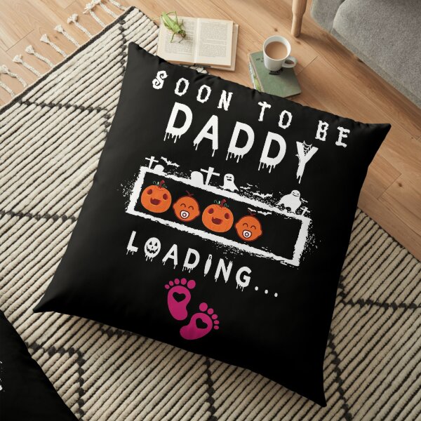 2021 Multicolor Mommy New Dad Matching Pregnancy Announcement 2021 Family Gifts Daddy Est 16x16 Father's Day Matching Throw Pillow Men