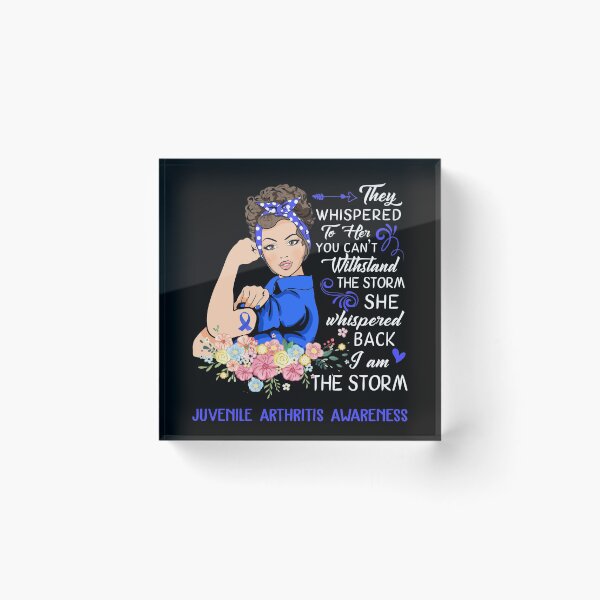 Item preview, I Am The Storm Juvenile Arthritis Awareness designed and sold by Brad-FI.