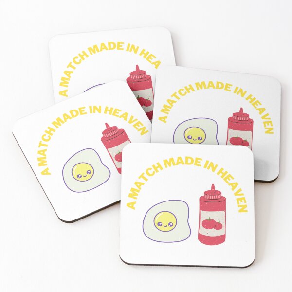 Item preview, A match made in heaven ~ Ketchup on Eggs designed and sold by 2Cheesy4U.
