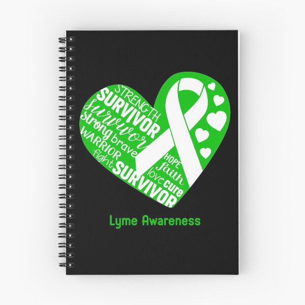 Item preview, Lyme Heart Support Lyme Warrior Fighting designed and sold by GennieShop.