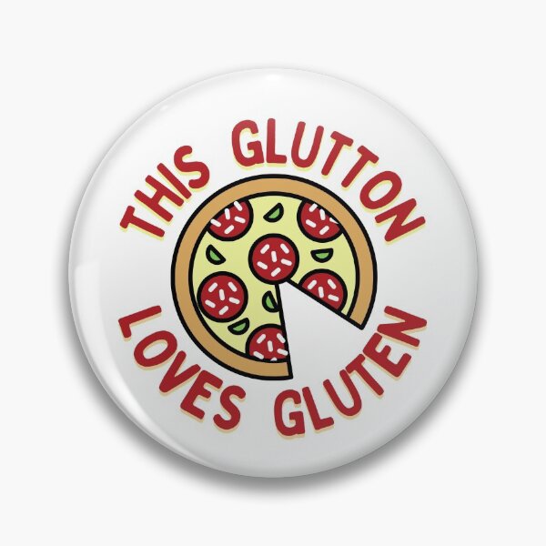 Item preview, This Glutton Loves Gluten designed and sold by AProperLemon.