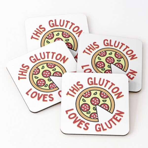 Item preview, This Glutton Loves Gluten designed and sold by AProperLemon.