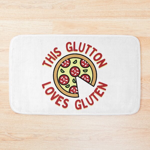 Item preview, This Glutton Loves Gluten designed and sold by AProperLemon.