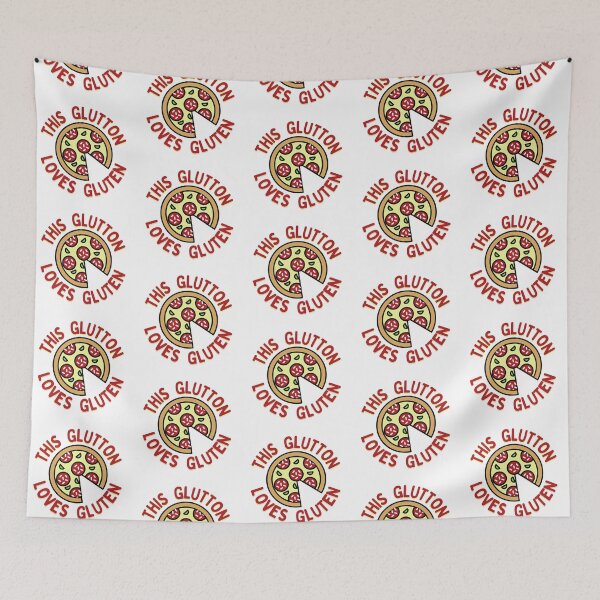 Item preview, This Glutton Loves Gluten designed and sold by AProperLemon.