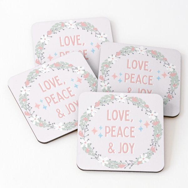 Item preview, Love , Peace and Joy Plant Flowers designed and sold by BlakefourDesign.