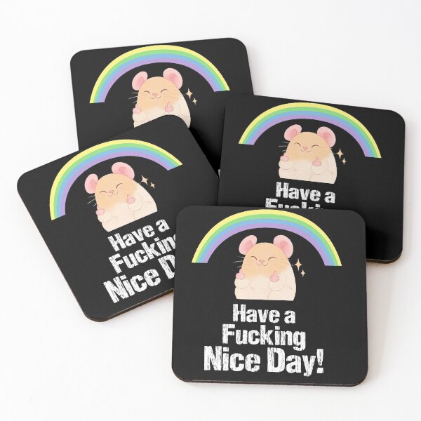 Item preview, HAVE A NICE FUCKING DAY CUTE MOUSE CUT SHIRT FOR LOVERS designed and sold by youssef nouree ⭐ ⭐ ⭐ ⭐ ⭐.