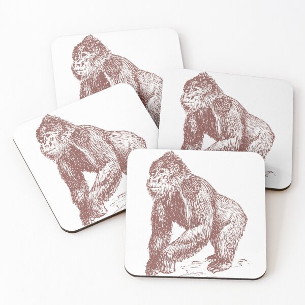 Item preview, Brown gorilla, head of the family designed and sold by InnovationCR.