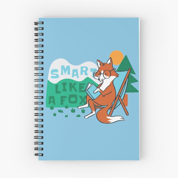 Item preview, Cute Fox Cartoon // Smart Like a Fox designed and sold by SLAG-Creative.