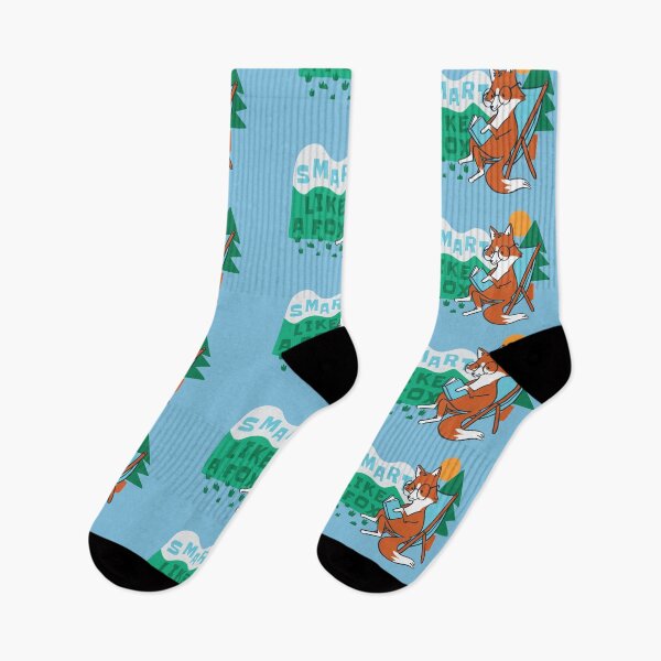 Item preview, Cute Fox Cartoon // Smart Like a Fox designed and sold by SLAG-Creative.