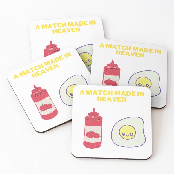 Item preview, A match made in heaven -- Ketchup on Eggs designed and sold by 2Cheesy4U.