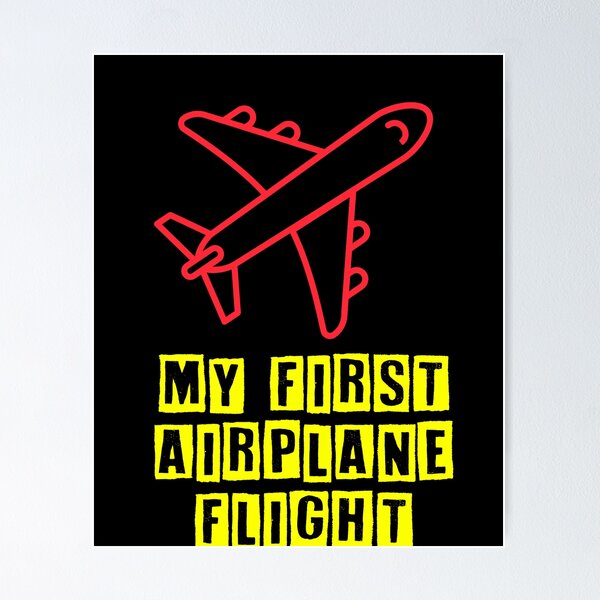 Item preview, my first airlplane flight designed and sold by Rustic Valley Studio.