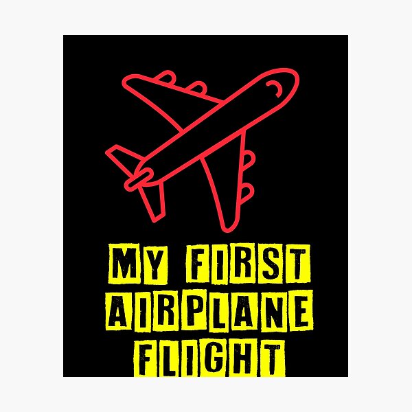 Item preview, my first airlplane flight designed and sold by Rustic Valley Studio.