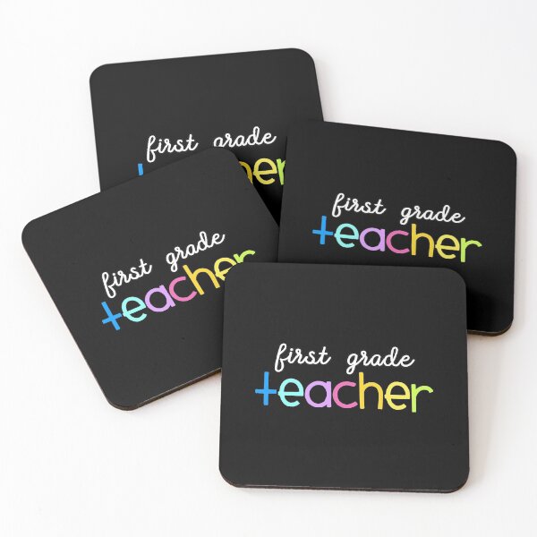 Item preview, First Grade Teacher Bright Rainbow - Funny Back To School  designed and sold by kimart18.