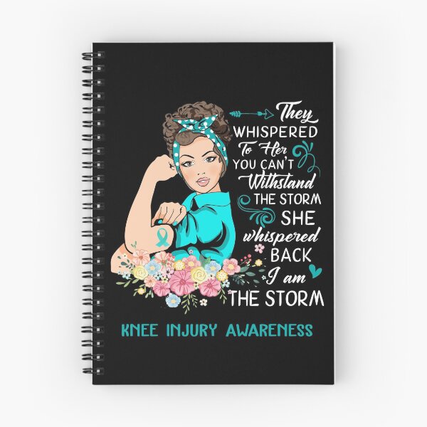 Item preview, I Am The Storm Knee Injury Awareness designed and sold by Brad-FI.