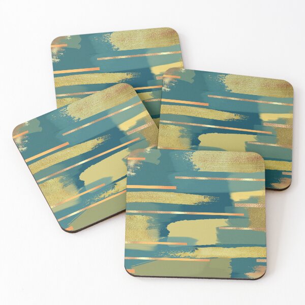 Item preview, Modern Gold Contemporary Abstract designed and sold by therighttee1.