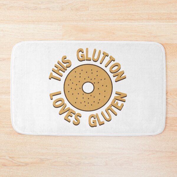 Item preview, This Glutton Loves Gluten designed and sold by AProperLemon.
