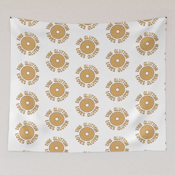 Item preview, This Glutton Loves Gluten designed and sold by AProperLemon.